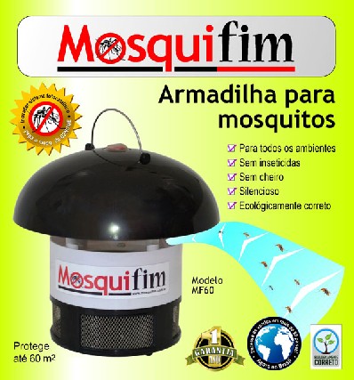 Foto 1 - Armadilha para mosquitos mf60- pernilongos dengue