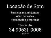 aluguel equipamentos caixas som uberlndia